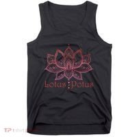 Lotus Potus In Red And Shades Tank Top thumb 0