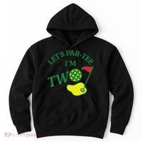 Let's Par I'm Two Golf 2nd Birthday Hoodie thumb 0