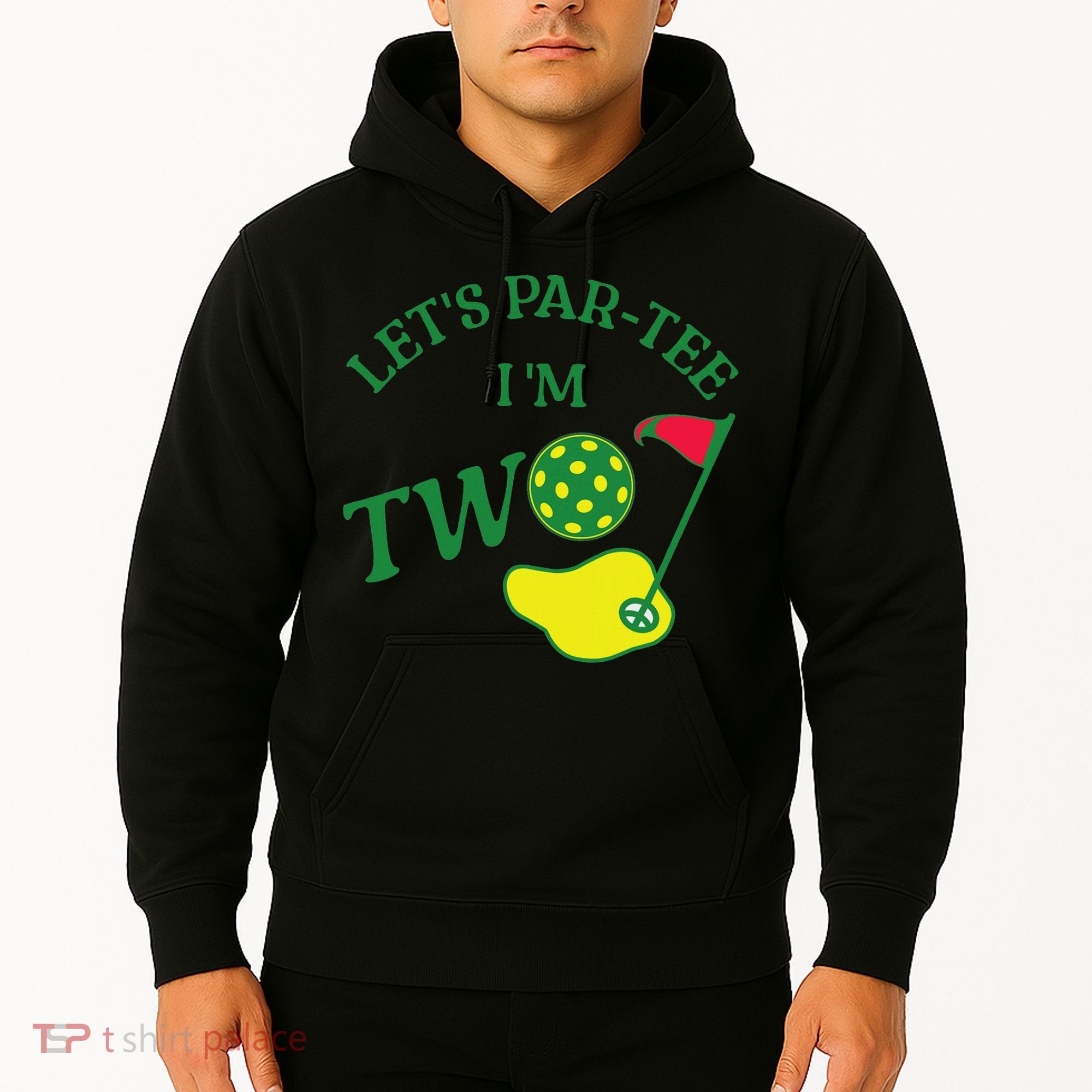 Let's Par I'm Two Golf 2nd Birthday Hoodie