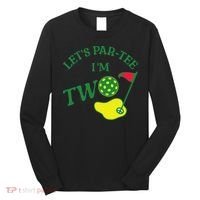 Let's Par I'm Two Golf 2nd Birthday Long Sleeve Shirt thumb 0
