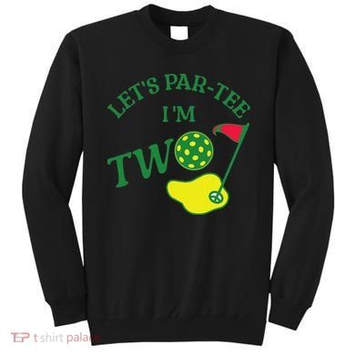 Let's Par I'm Two Golf 2nd Birthday Sweatshirt