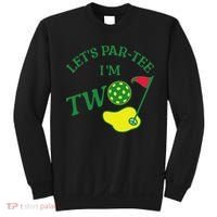 Let's Par I'm Two Golf 2nd Birthday Sweatshirt thumb 0