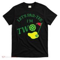 Let's Par I'm Two Golf 2nd Birthday T-Shirt thumb 0