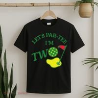 Let's Par I'm Two Golf 2nd Birthday T-Shirt thumb 2