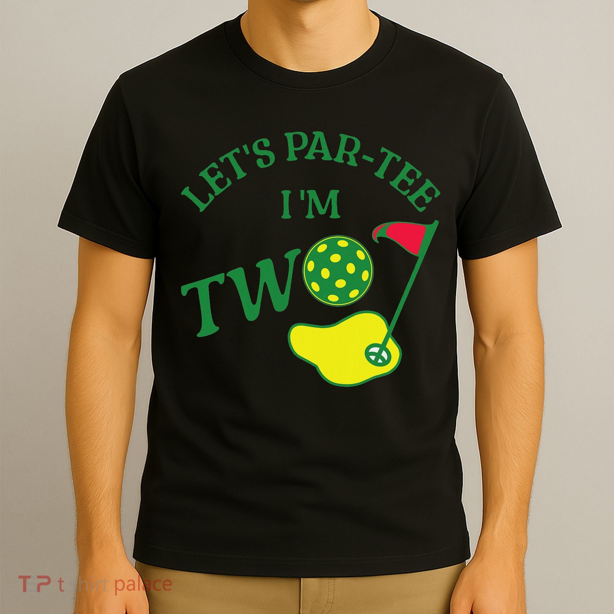 Let's Par I'm Two Golf 2nd Birthday T-Shirt