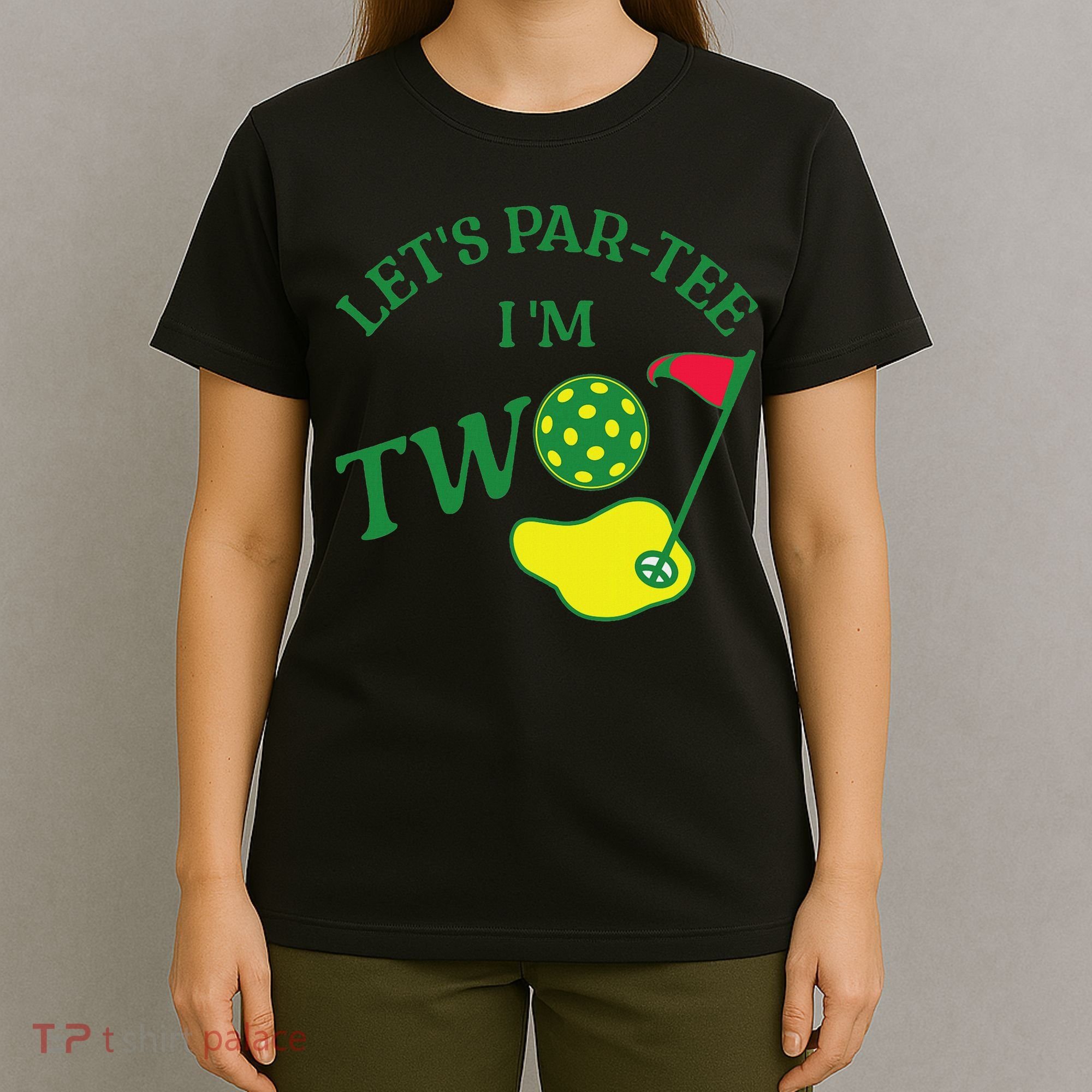 Let's Par I'm Two Golf 2nd Birthday T-Shirt
