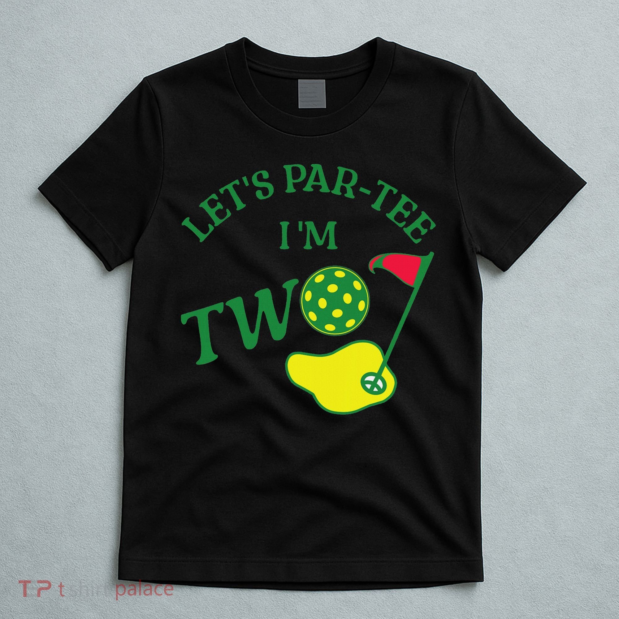 Let's Par I'm Two Golf 2nd Birthday T-Shirt