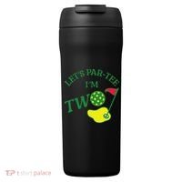 Let's Par I'm Two Golf 2nd Birthday 24oz Duet Stainless Steel Tumbler thumb 0