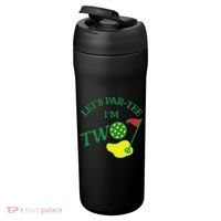 Let's Par I'm Two Golf 2nd Birthday 24oz Duet Stainless Steel Tumbler thumb 3