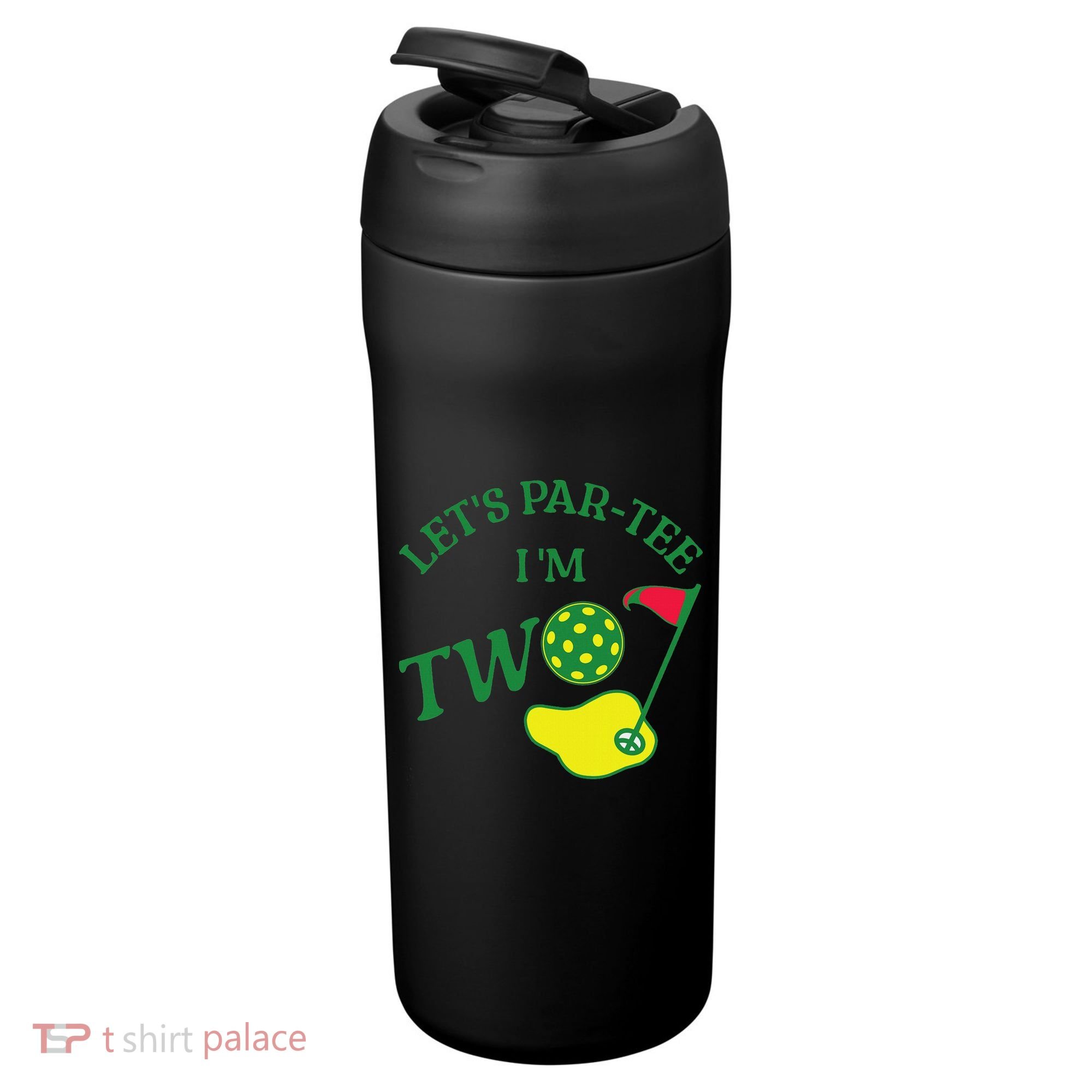 Let's Par I'm Two Golf 2nd Birthday 24oz Duet Stainless Steel Tumbler