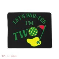 Let's Par I'm Two Golf 2nd Birthday Mousepad thumb 0