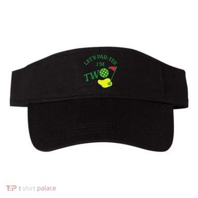 Let's Par I'm Two Golf 2nd Birthday Visor