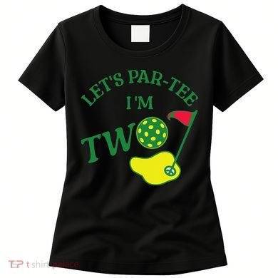 Let's Par I'm Two Golf 2nd Birthday Women's T-Shirt