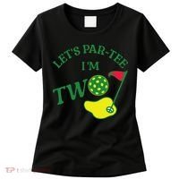 Let's Par I'm Two Golf 2nd Birthday Women's T-Shirt thumb 0