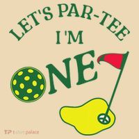 Let's Par I'm One Golf 1st Birthday Tote Bag thumb 4
