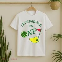 Let's Par I'm One Golf 1st Birthday T-Shirt thumb 2