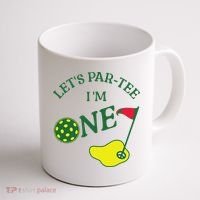 Let's Par I'm One Golf 1st Birthday Coffee Mug thumb 1