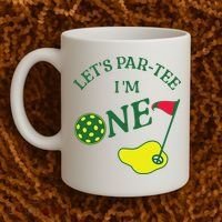 Let's Par I'm One Golf 1st Birthday Coffee Mug thumb 2