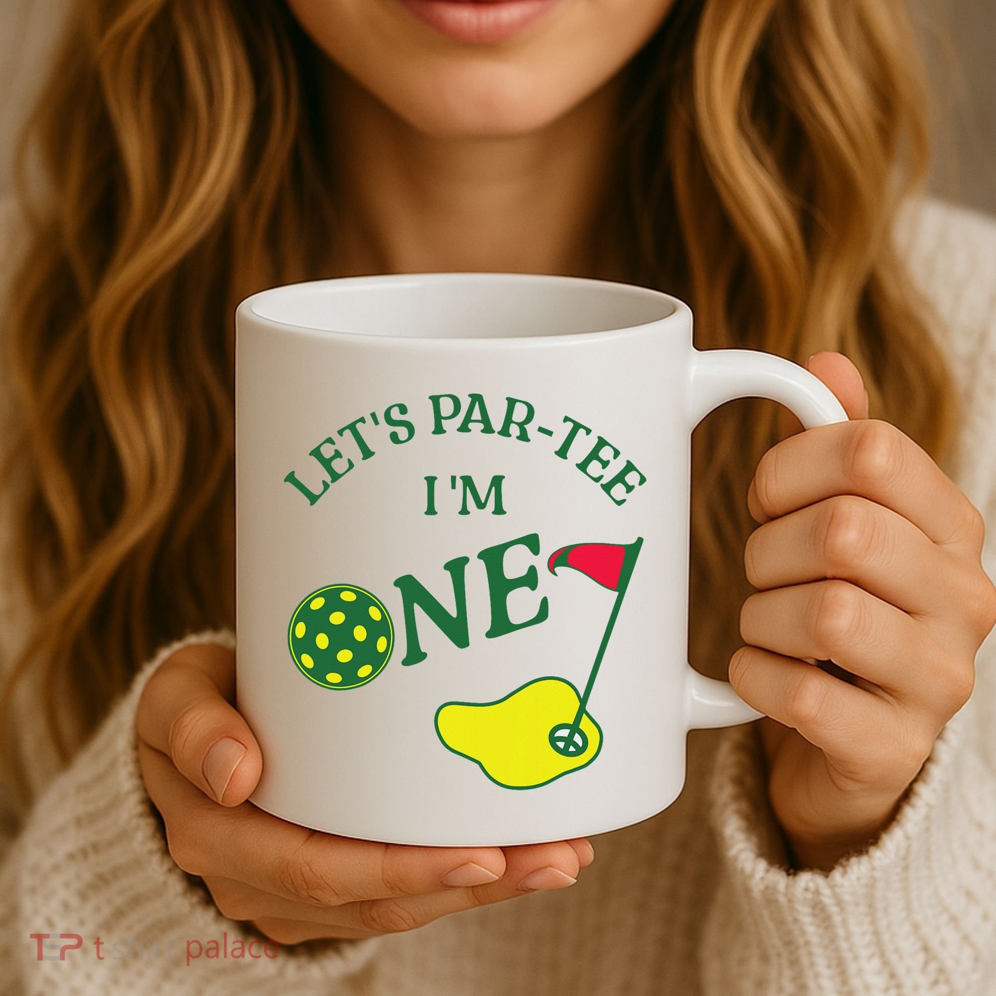 Let's Par I'm One Golf 1st Birthday Coffee Mug