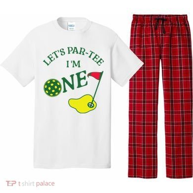 Let's Par I'm One Golf 1st Birthday Pajama Set