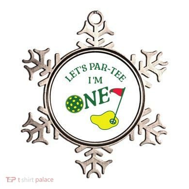 Let's Par I'm One Golf 1st Birthday Ornament