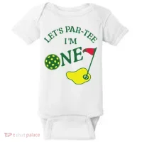 Let's Par I'm One Golf 1st Birthday Baby Bodysuit thumb 0