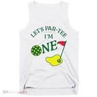 Let's Par I'm One Golf 1st Birthday Tank Top thumb 0