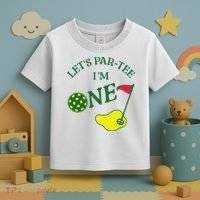 Let's Par I'm One Golf 1st Birthday Toddler T-Shirt thumb 3