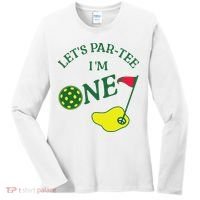Let's Par I'm One Golf 1st Birthday Women's Long Sleeve Shirt thumb 0