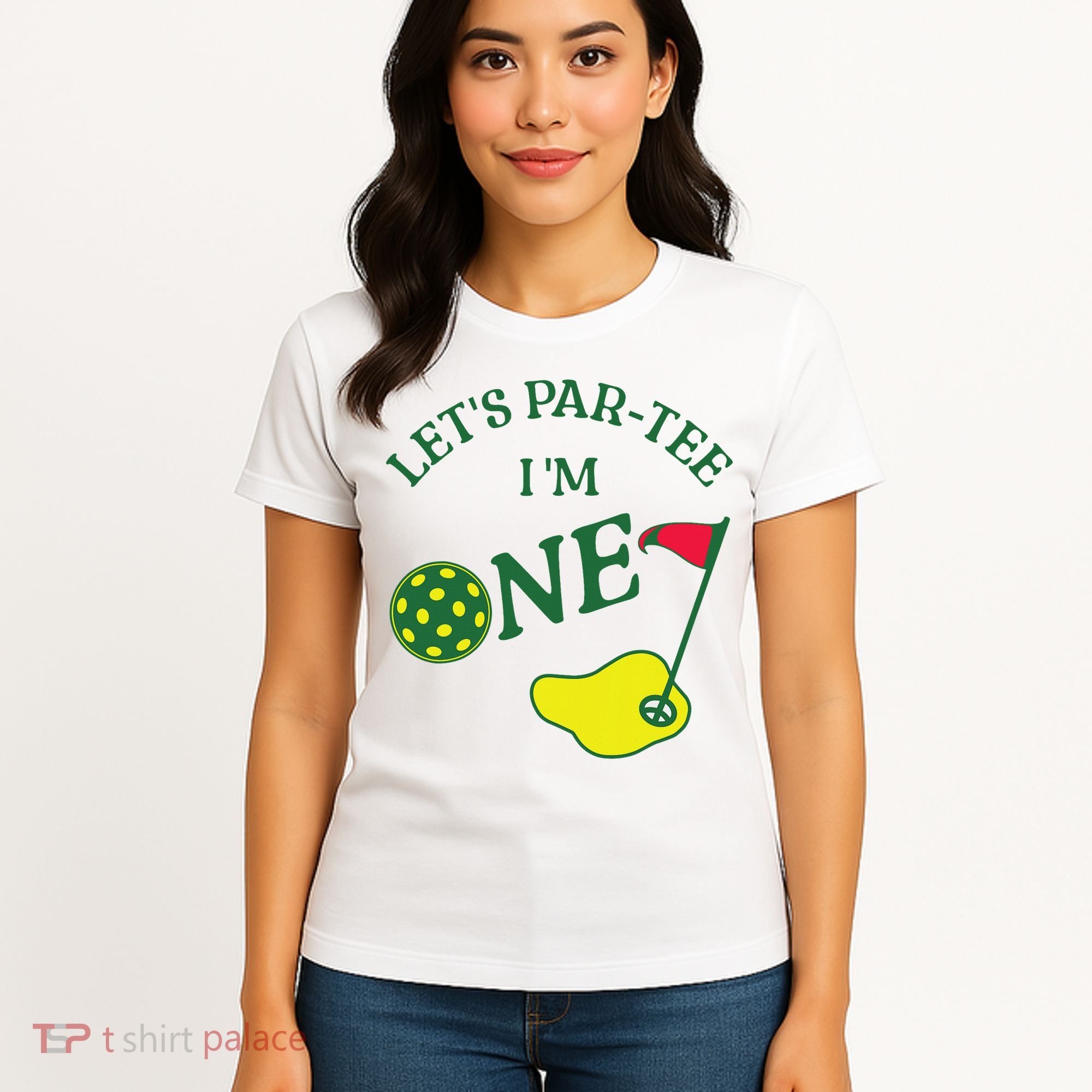 Let's Par I'm One Golf 1st Birthday Women's T-Shirt