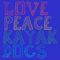 Love Peace Kayak Dogs Kayaking For Kayaker Whitewater Cute Gift Women's Tank Top thumb 5