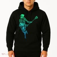 Lacrosse Player Hoodie thumb 2