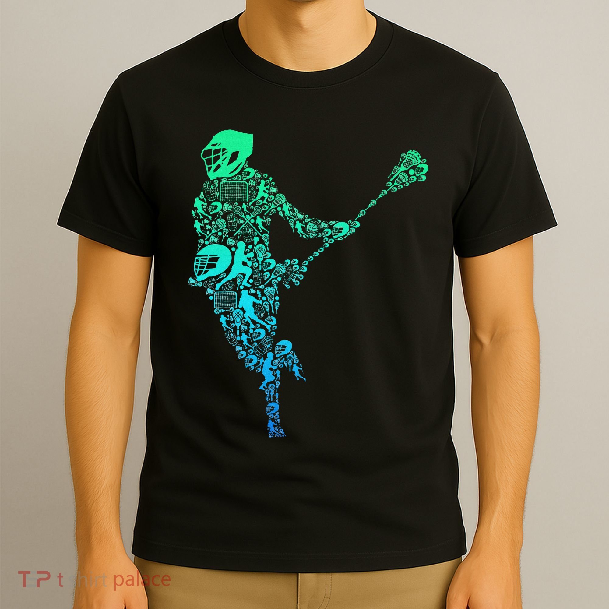 Lacrosse Player T-Shirt