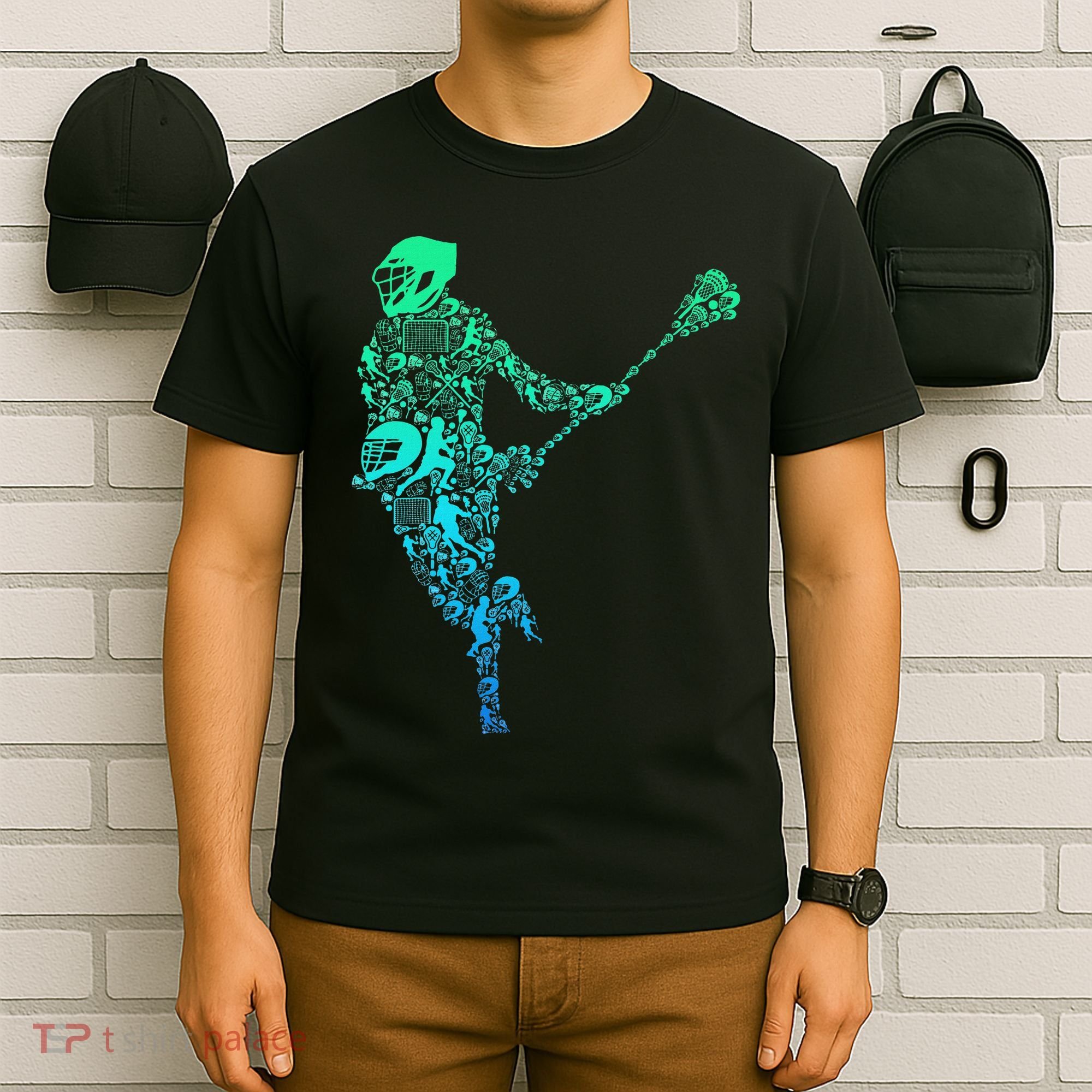 Lacrosse Player T-Shirt