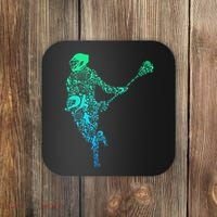 Lacrosse Player Coaster thumb 0