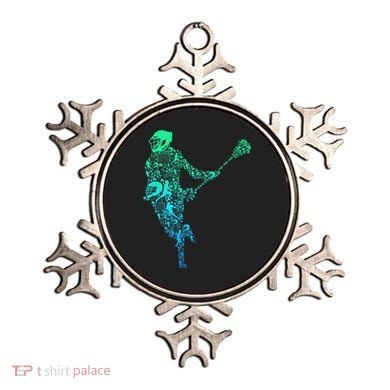Lacrosse Player Ornament