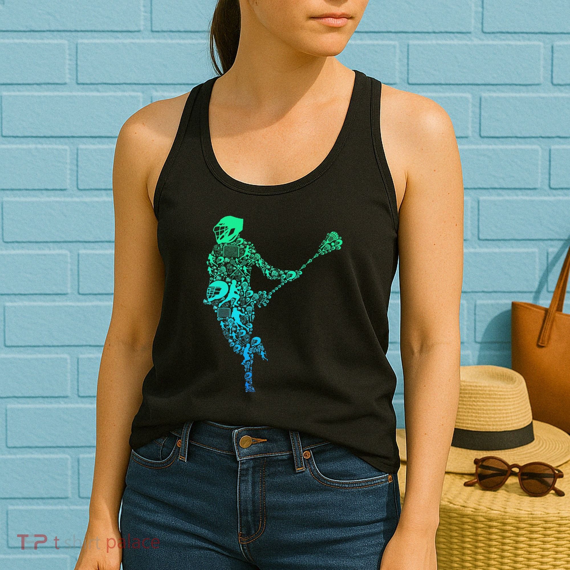 Lacrosse Player Women's Tank Top