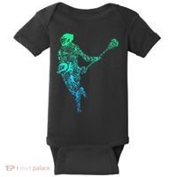 Lacrosse Player Baby Bodysuit thumb 0