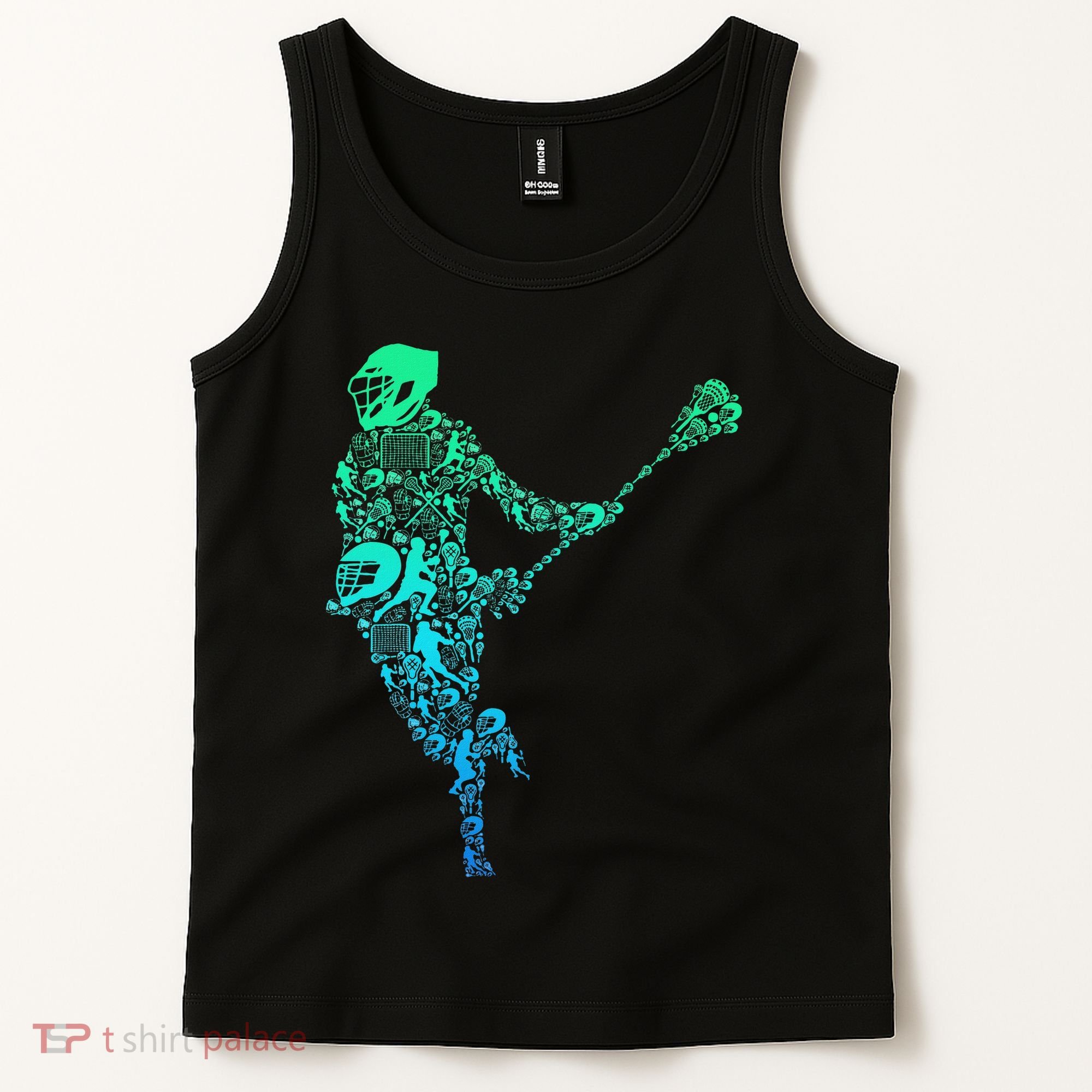 Lacrosse Player Tank Top