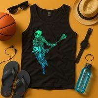 Lacrosse Player Tank Top thumb 4