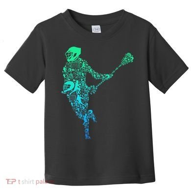 Lacrosse Player Toddler T-Shirt