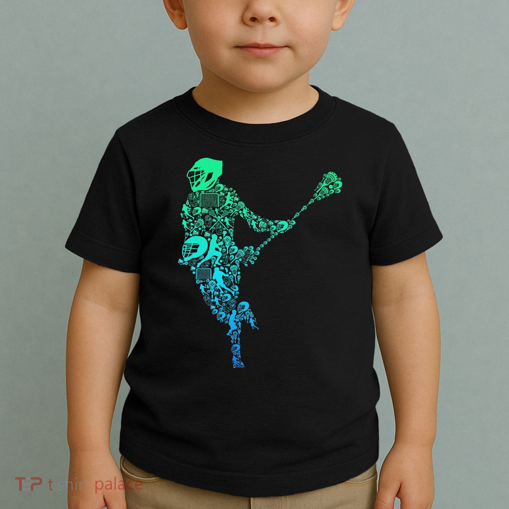 Lacrosse Player Toddler T-Shirt