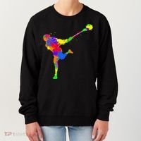 Lacrosse Player Women's Sweatshirt thumb 0
