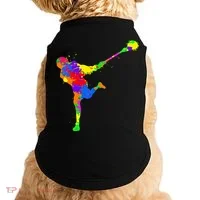 Lacrosse Player Doggie Tank thumb 0