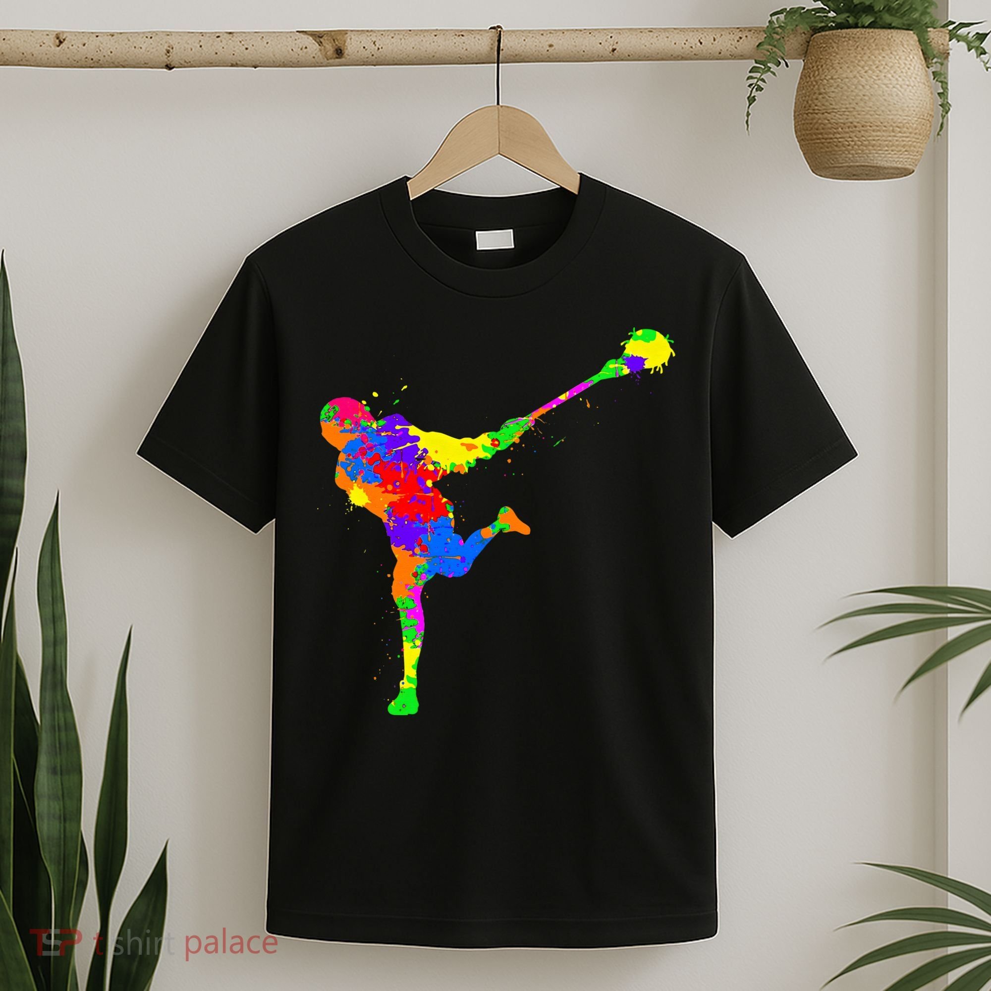 Lacrosse Player T-Shirt