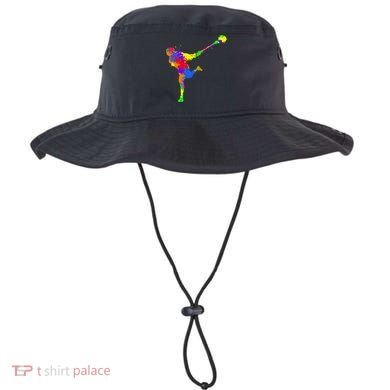 Lacrosse Player Bucket Hat