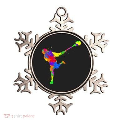 Lacrosse Player Ornament