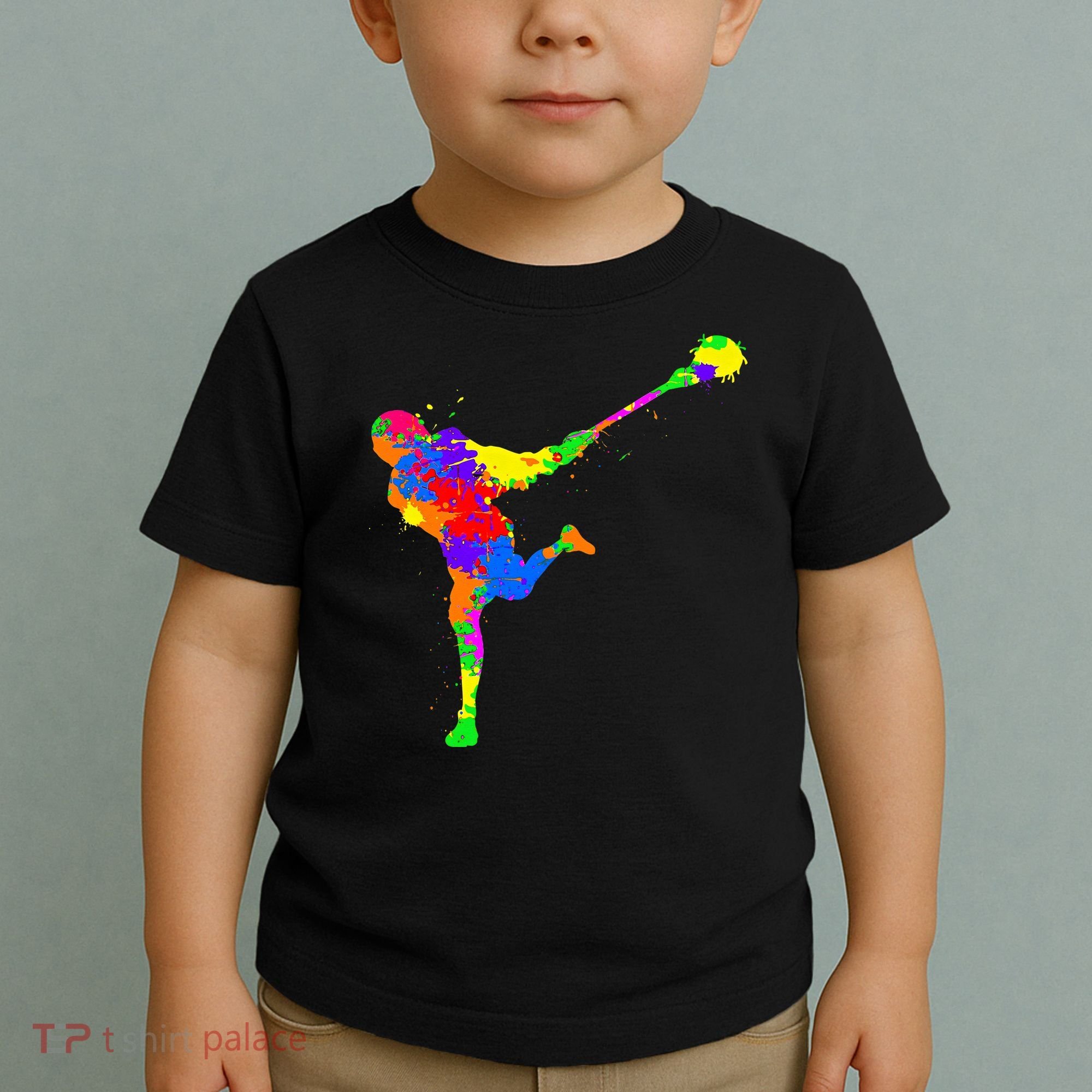 Lacrosse Player Toddler T-Shirt