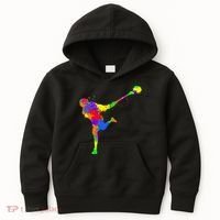 Lacrosse Player Kids Hoodie thumb 0