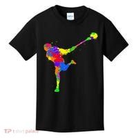 Lacrosse Player Kids T-Shirt thumb 0